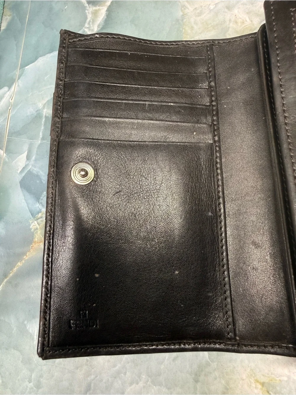 Vintage Fendi Zucchino Wallet